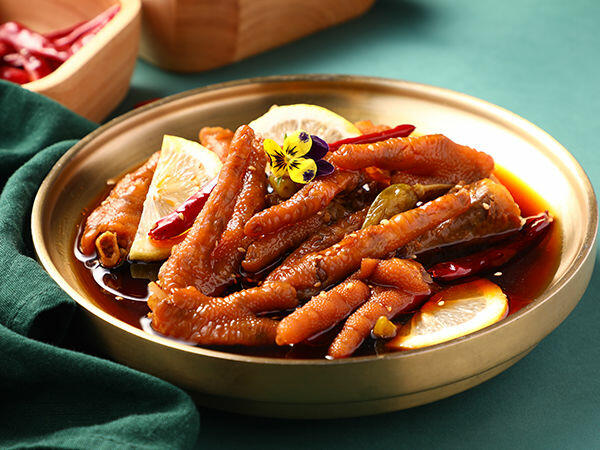 Lemon Pickled Chicken Feet