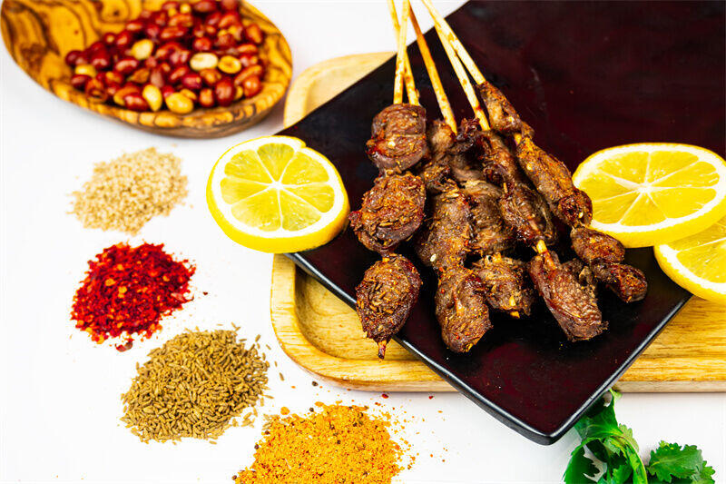 Chicken Heart Kabob