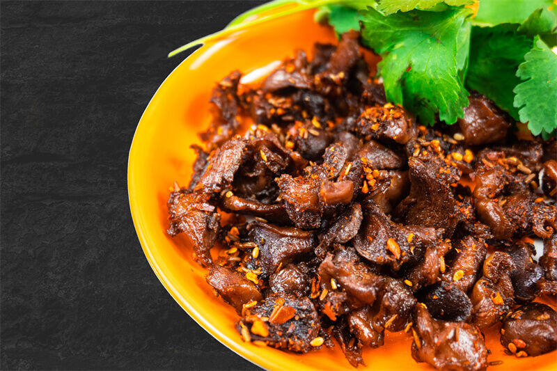 Chicken Gizzard Kabob