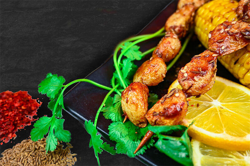 Grilled Garlic Kabob