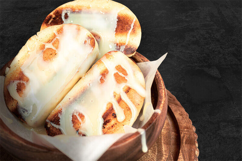 Sweet Grilled Bun Slice