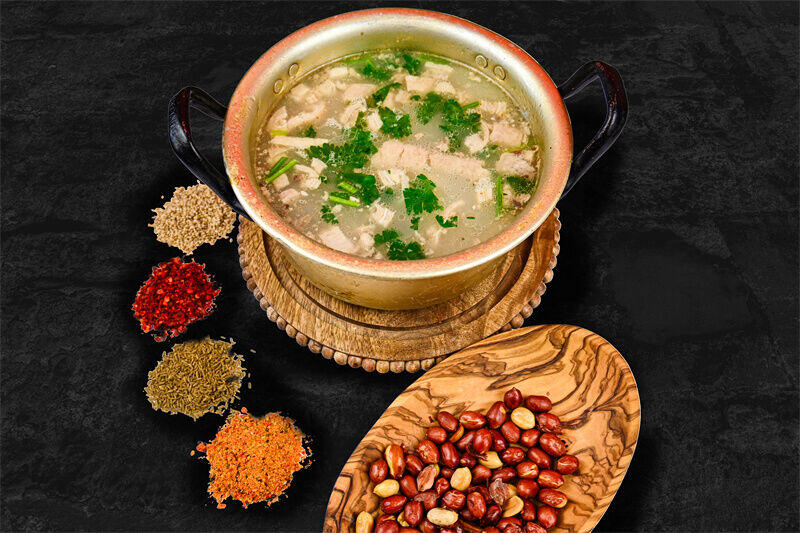 Lamb Organ Mixture Soup